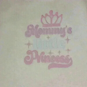 NWOT - Handmade White New Born Bodysuit - Mommy's Little Princess
